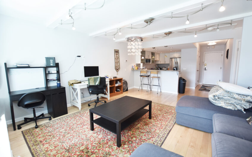 3A – Beautifully Renovated Furnished 3rd Floor Grand One Bedroom